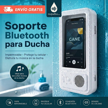 MojaditoCase™ - Soporte Inteligente Impermeable con Audio Bluetooth